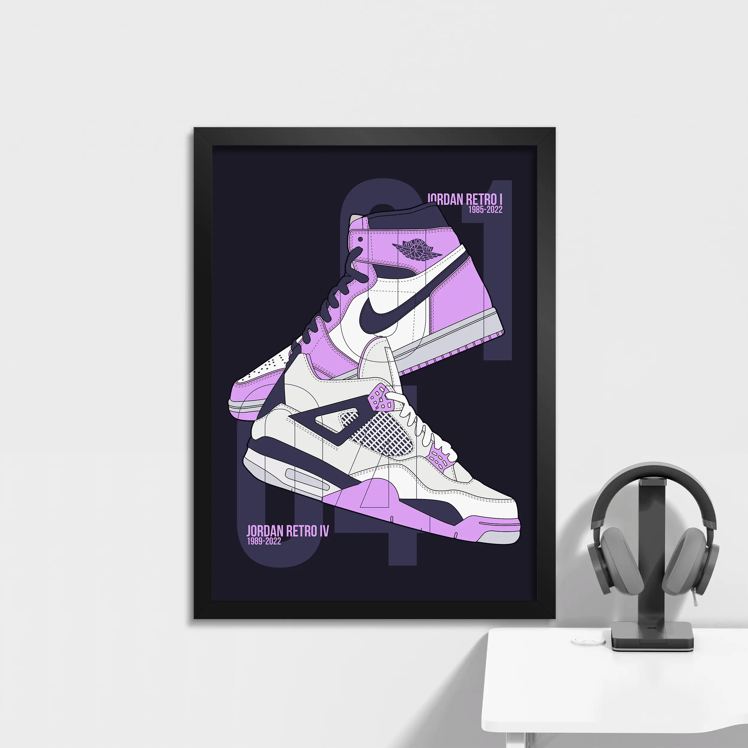 Sneakers Art Print
