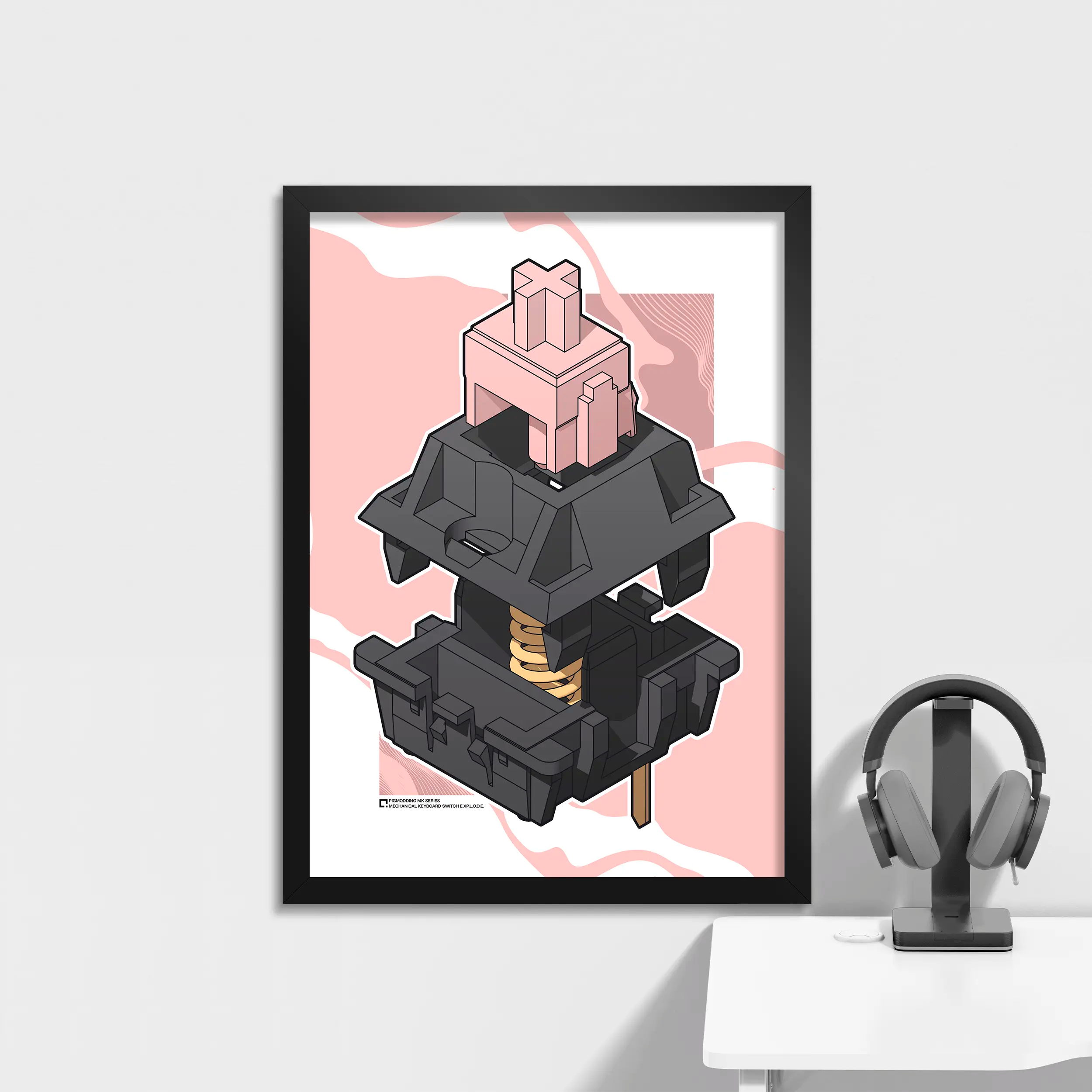 Keyboard Switch Art Print