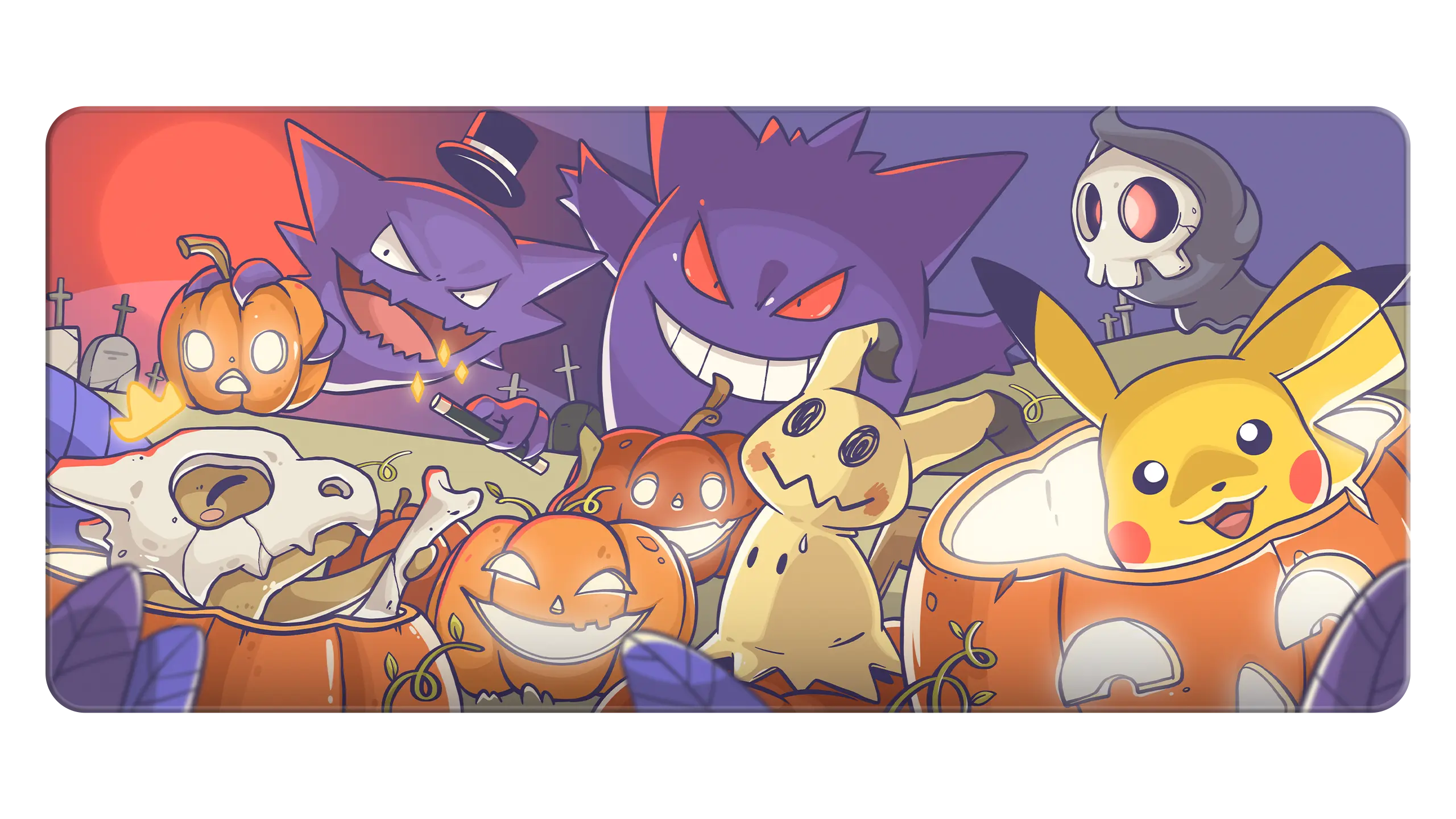 Trick or Treat Trainers Mousepad