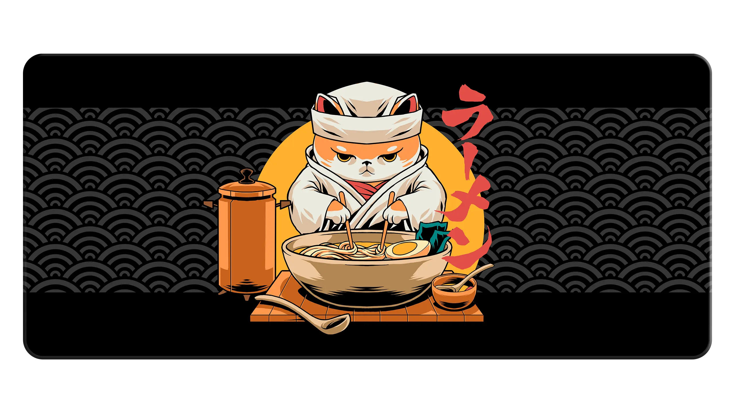 Neko Soup Master Mousepad