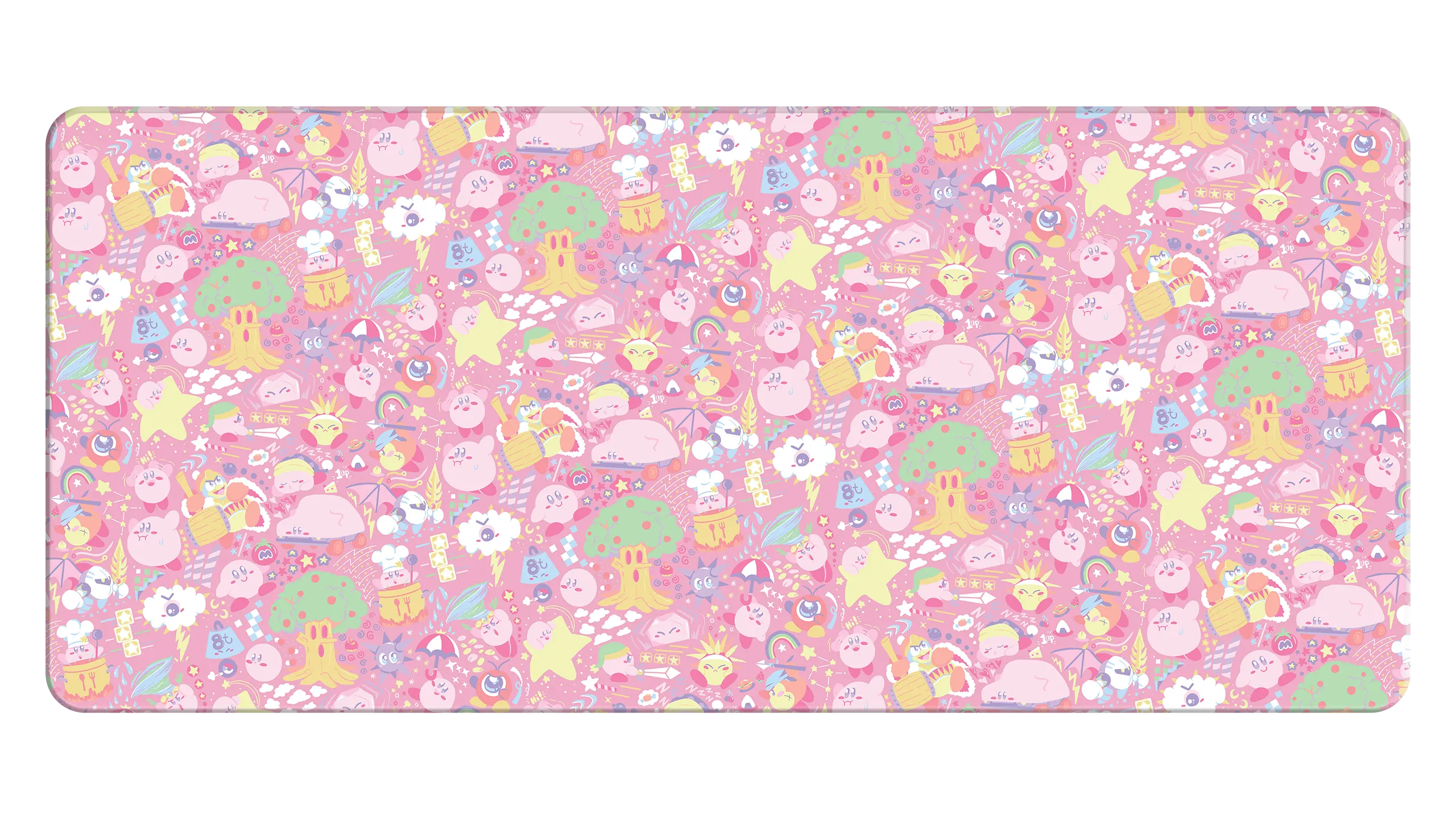 Pink Puffball Mousepad