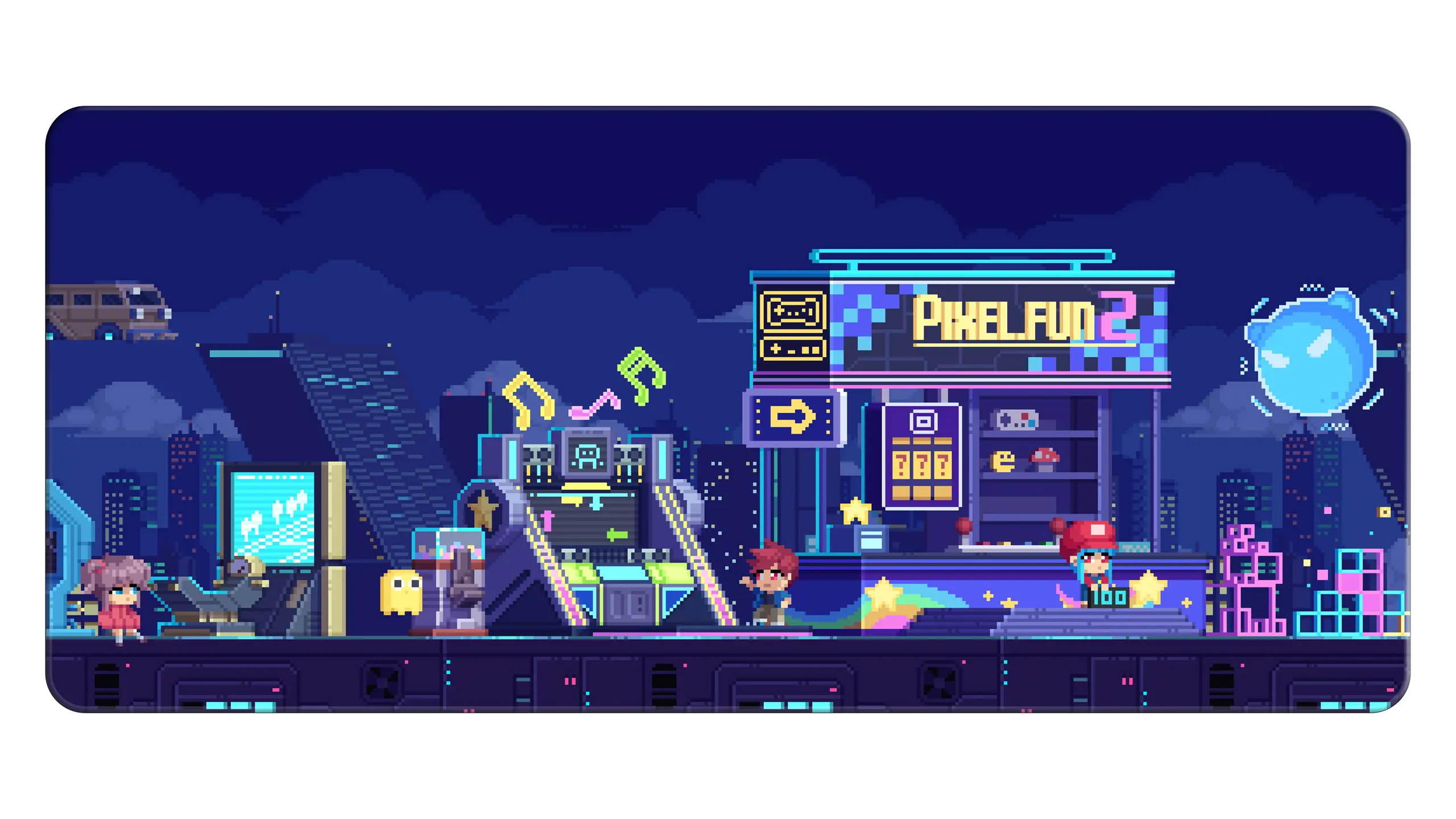 Pixel Fun Mousepad
