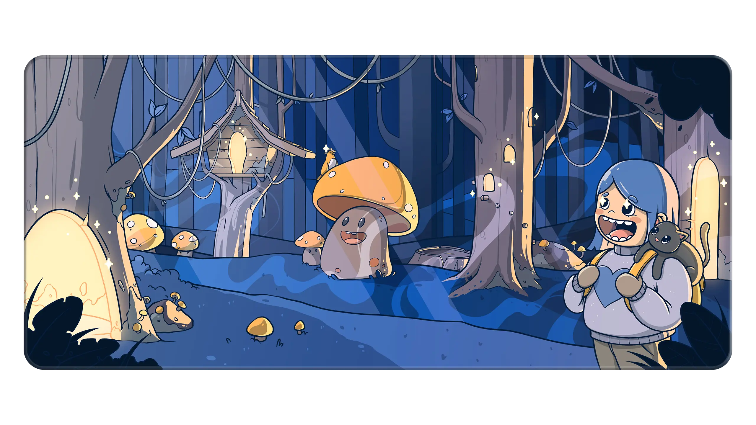 Mushroom Land Mousepad