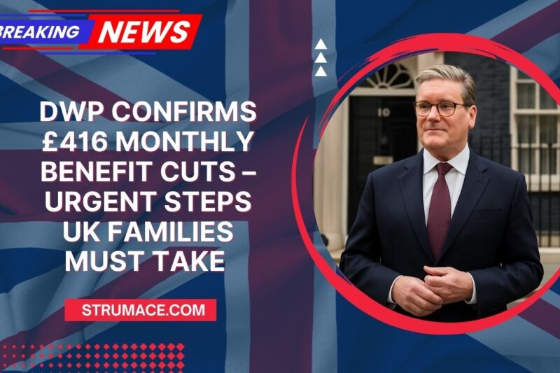 DWP Confirms £416 Monthly Benefit Cuts – Urgent Steps UK Families Must Take Before July 2025