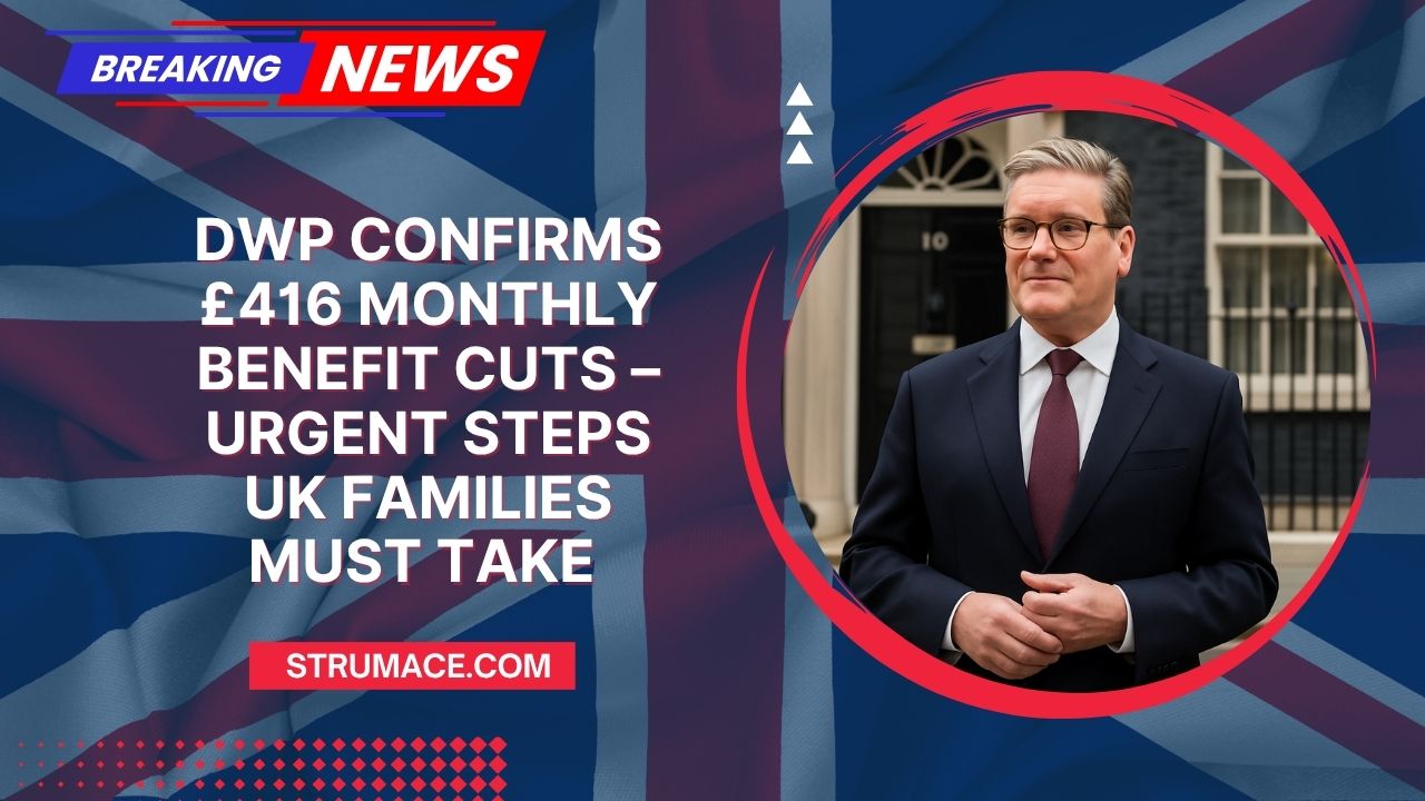 DWP Confirms £416 Monthly Benefit Cuts – Urgent Steps UK Families Must Take Before July 2025