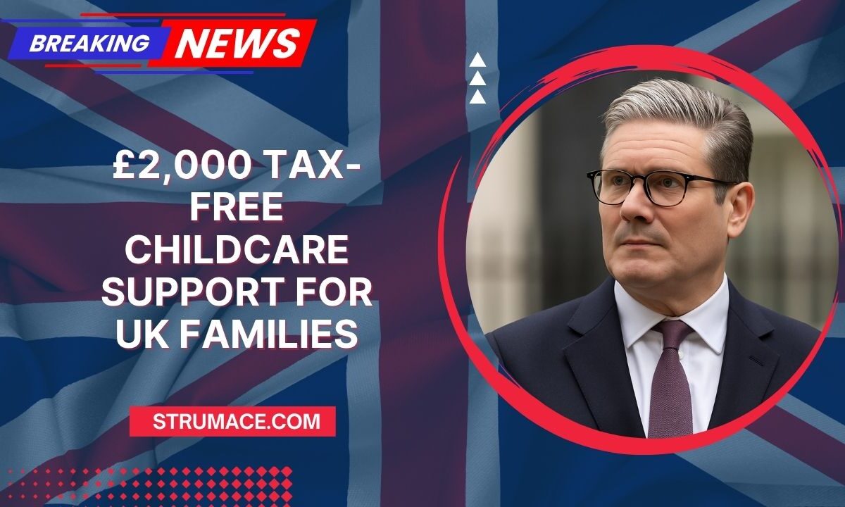 £2,000 Tax-Free Childcare Support For UK Families – Check If You Qualify Now