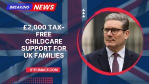£2,000 Tax-Free Childcare Support For UK Families – Check If You Qualify Now