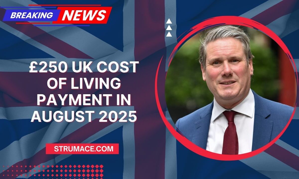£250 UK Cost of Living Payment In August 2025 – Are You Eligible For This Financial Boost?