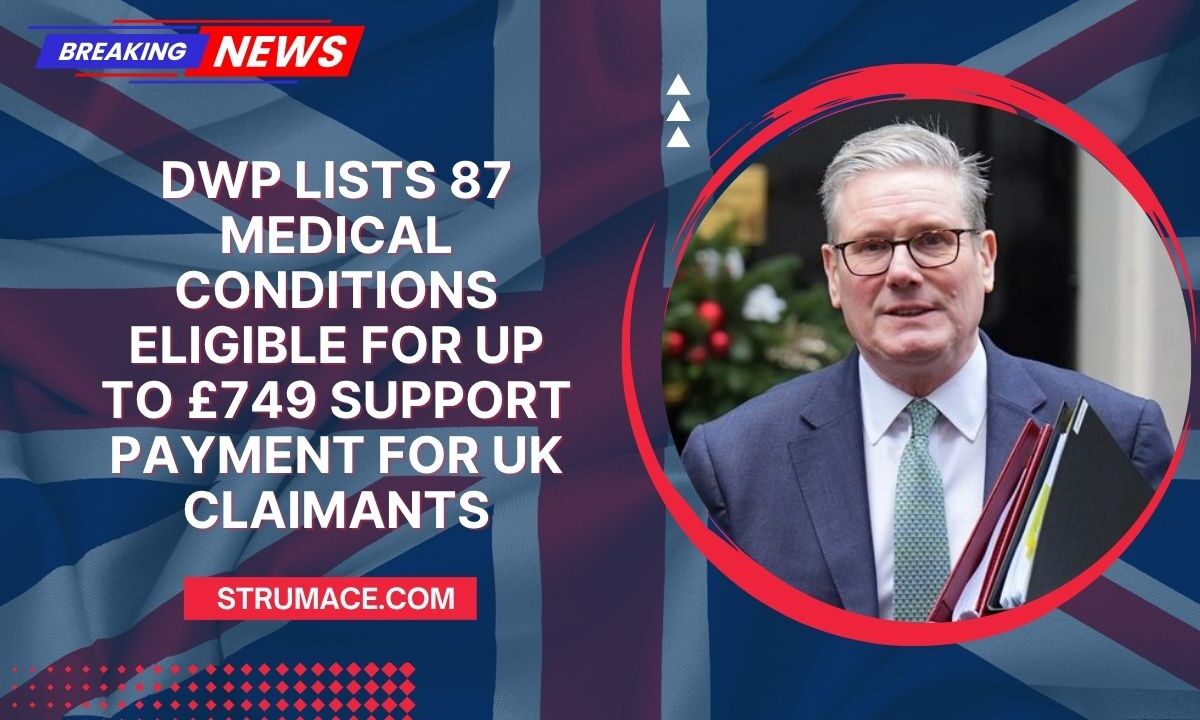 DWP Lists 87 Medical Conditions Eligible for Up to £749 Support Payment for UK Claimants