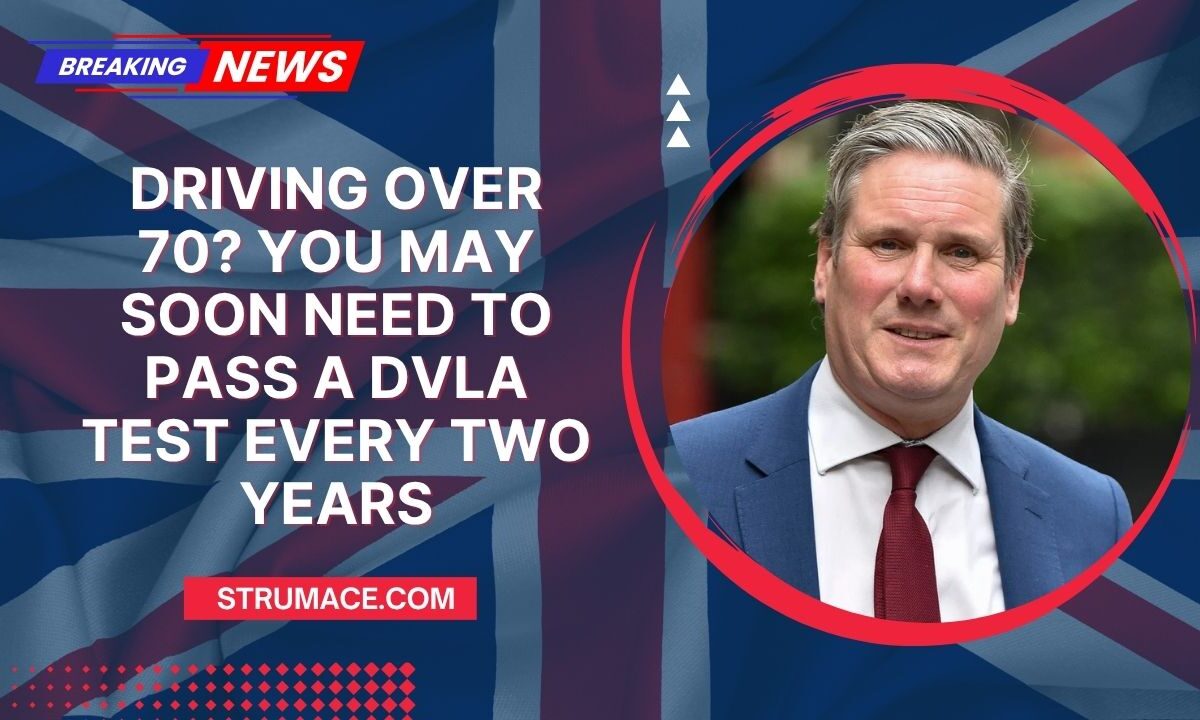 Driving Over 70? You May Soon Need To Pass A DVLA Test Every Two Years