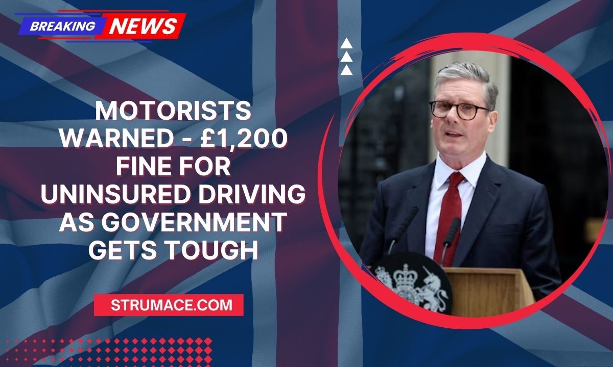 Motorists Warned - £1,200 Fine For Uninsured Driving As Government Gets Tough