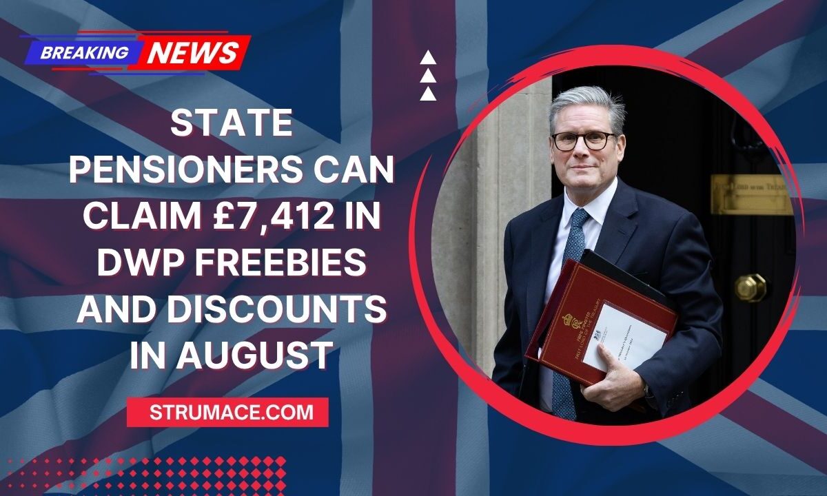 State Pensioners Can Claim £7,412 In DWP Freebies And Discounts In August
