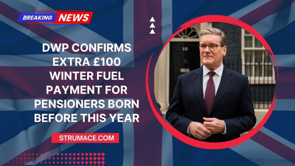 DWP Confirms Extra £100 Winter Fuel Payment For Pensioners Born Before This Year