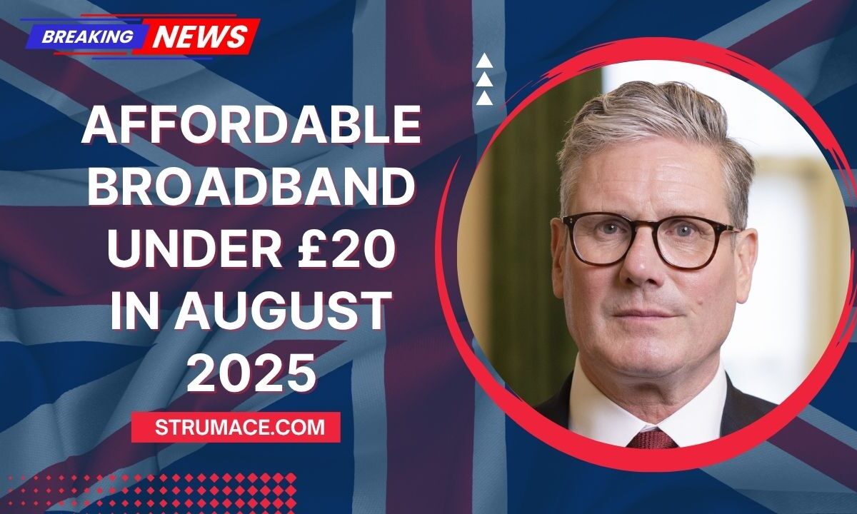 Affordable Broadband Under £20 in August 2025 – Major Savings for Pensioners and Benefit Claimants in the UK