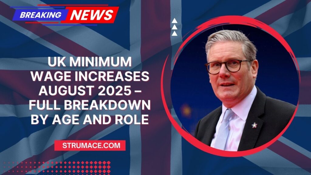 UK Minimum Wage Increases August 2025 – Full Breakdown By Age And Role