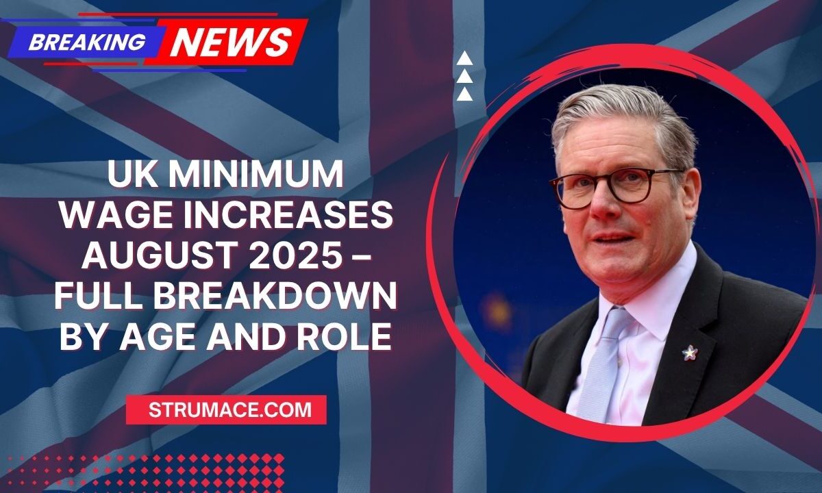 UK Minimum Wage Increases August 2025 – Full Breakdown By Age And Role