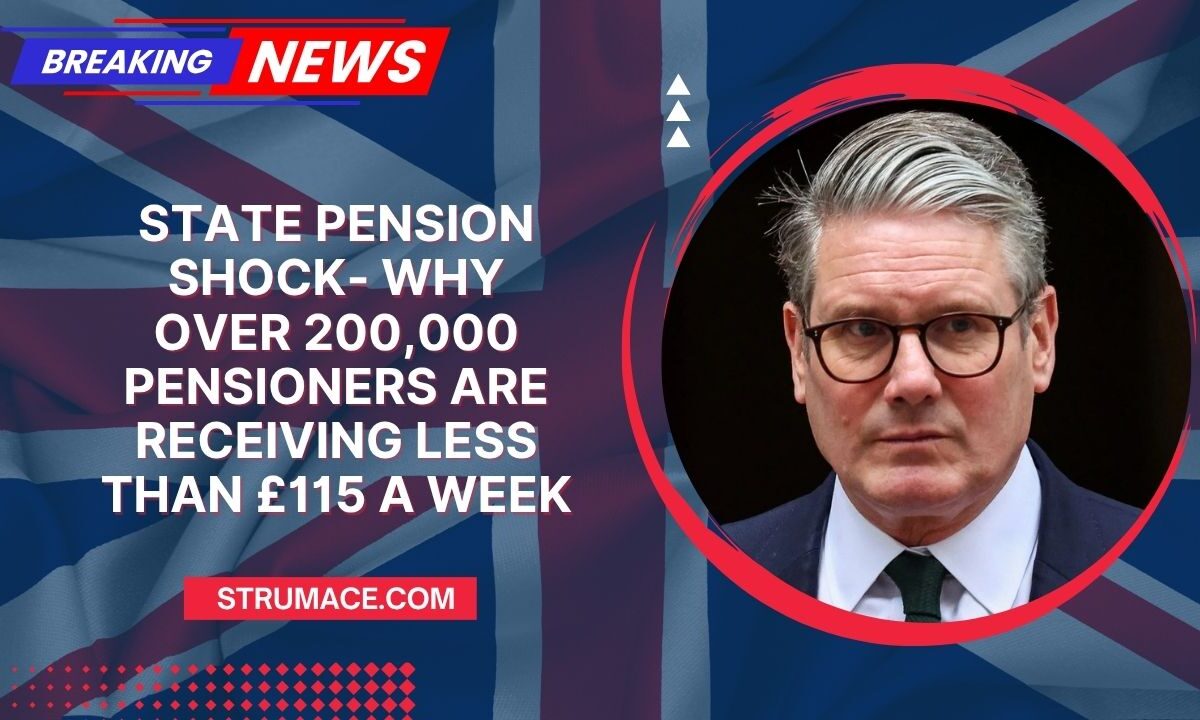 State Pension Shock- Why Over 200,000 Pensioners Are Receiving Less Than £115 A Week
