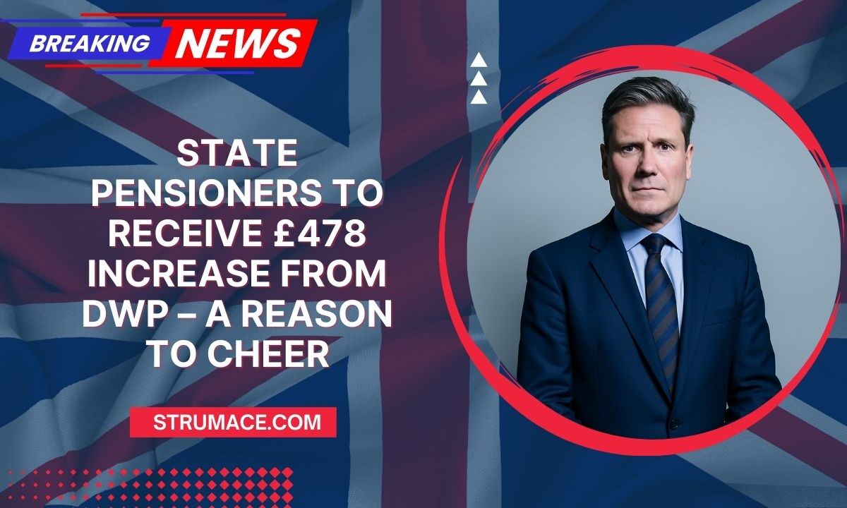 State Pensioners To Receive £478 Increase From DWP – A Reason To Cheer