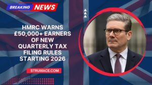 HMRC Warns £50,000+ Earners of New Quarterly Tax Filing Rules Starting 2026
