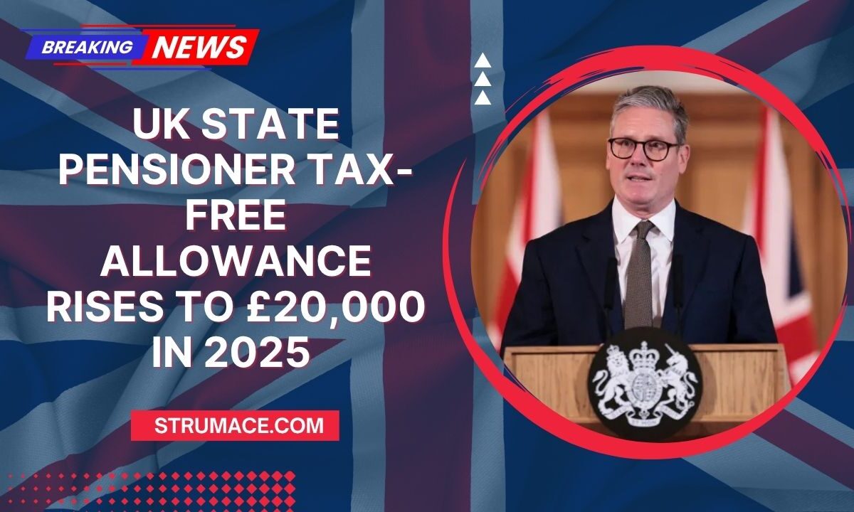 UK State Pensioner Tax-Free Allowance Rises To £20,000 In 2025 – Who Qualifies And How It Works