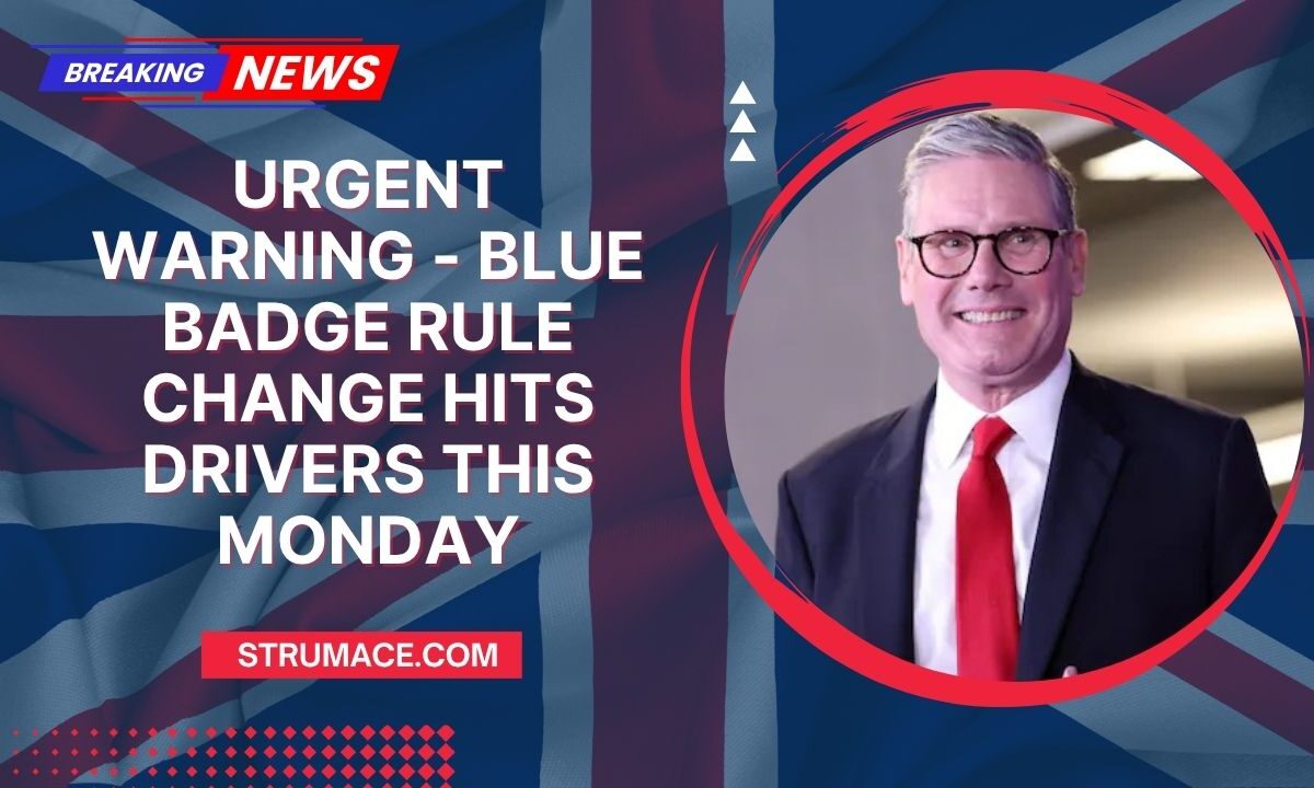 Urgent Warning - Blue Badge Rule Change Hits Drivers This Monday