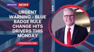 Urgent Warning - Blue Badge Rule Change Hits Drivers This Monday